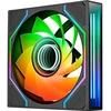 Thermaltake kompiuterio aušinimo ventiliatorius SWAFAN 120 EX INFINITY ARGB Sync CL-F264-PL12SW-A, 120mm, 124mm, juodas, 1 vnt.