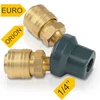 Trijų dalių jungtis EURO, ORION - 1/4 ";Powerplus