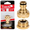 Tvardy Jungtis čiaupui 3/4'' su redukcija 1/2'' BRASS-LINE (10/80)