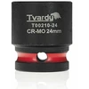 Tvardy Smūginė galvutė 1/2'' 6-kampė 24mm CR-MO (10/100)