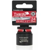Tvardy Smūginė galvutė 1/2'' 6-kampė 24mm CR-MO (10/100)