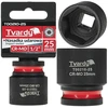 Tvardy Smūginis antgalis 1/2'' 6-kampis 25mm CR-MO (10/60)