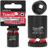 Tvardy Smūginė galvutė 1/2'' 6-kampė 15mm CR-MO (10/200)