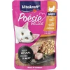 Vitakraft Chovex Sro VITAKRAFT POESIE DELICE, kačių konservuotas pašaras su kalakutiena, 85g, maišelyje