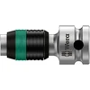 Wera Zyklop-Verbindungsteil 8784 B1, 3/8, Adapteris - chrom/juodas, for 1/4 Sechskant-Bits