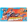 Zuru Insanity Motorized Dart Storm Blaster 36918, 27m, 200 šūviai, 2 vamzdžiai, 2 būgnai, 4 dėtuvės, stovas, 8+ metai