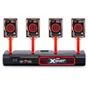 Zuru X-SHOT elektroninis taikinys 36829, 4 taikinių laukai, automatinis taškų skaitiklis, juodas, plastikas, nuo 8 metų