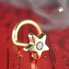 Auskarai Gallay 430044, dydis 4 mm