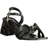 Basutės arba sandalai LAURA BIAGIOTTI 9741_NEBLACK (moterims), juoda