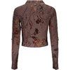 Megztinis DESIGUAL 26WWTK25BUCAREST_MA6000 (moterims), ruda