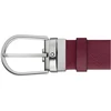Mont Blanc Diržas MONTBLANC MB199630 (vyrams ir moterims), bordo, dydis 120X0,5X3,5 cm