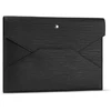 Mont Blanc Rankinė MONTBLANC MB130921 (vyrams ir moterims), juoda, dydis 29X0,5X21 cm