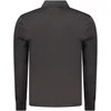Polo marškinėliai BOSS 50527525PEINTERLOCKLONG_NE001 (vyrams), juoda