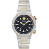 Rankinis laikrodis VERSACE VE8G00424 (vyrams), pilka, dydis 43 mm