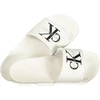 Šlepetės CALVIN KLEIN YM0YM01393_BI0K4 (vyrams), balta