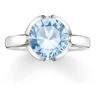 Biżuteria THOMAS SABO 036-009-31-56. Pierścionek, Kolor mėlyna sidabrinė. Kobieta.