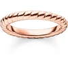 Biżuteria THOMAS SABO TR19784151244. Pierścionek, Kolor rožinė auksinė. Kobieta.