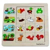 Beleduc lavinamoji priemonė - medinė rūšiavimo dėlionė “Aplinkos“ (11050)