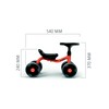 Beleduc TOP TRIKE KETURATIS SU VAIRU Mažasis vairuotojas (BL64300)