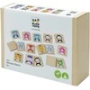 PlanToys lavinamoji priemonė - žaidimas Gyvūnų memo (PT4656)