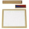 Dėlionė TimeTEX Atimties lazdelų lentelė mediniame rėmelyje "Montessori Premium" (TT94448)