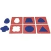 Dėlionė TimeTEX Metalinės Geometrinės figūros "Montessori Premium" (TT94320)