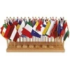 Dėlionė TimeTEX Stovas su Europos Šalių vėliavomis "Montessori Premium" (TT94730)