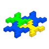 Incastro rinkinys Eduplay , 100 vnt. (IN0539)
