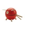 Plantoys žaislai - raudona taupyklė Piggy bank (8708)