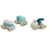PlanToys žaislas - Besijungiantis traukinukas Trio (PT5738)
