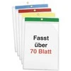 TimeTEX A4 Plus įmaučių (kišenių) su spalvotomis juostelėmis rinkinys, 5 vnt. (TT64340)