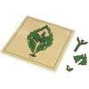TimeTEX Dėlionė Lapas "Montessori Premium" (TT94782)