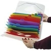 TimeTEX išskleidžiamas A4-Plus aplankas, skaidrus, spalvotas (TT10683)