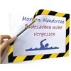 TimeTEX Magnetinių įmaučių A4 (kišenių) su Signaliniais rėmeliais rinkinys, 3 vnt. (TT64341)