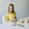 TimeTEX Pagrindinis skaičiavimo rinkinys, 121 dalių, skaičių intervalui iki 1000, natūralios spalvos (TT93932)
