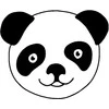 TimeTEX Perpetuum šilkografinis antspaudas - Panda (TT62337)