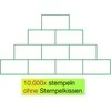 Dėlionė TimeTEX Perpetuum šilkografinis antspaudas - skaičiavimo piramidė (TT62982)