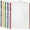 TimeTEX Plastikinės įmautės su dvejomis spalvotomis juostelėmis, 50 vnt. (TT64329)