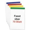 TimeTEX Prisiklijuojančių įmaučių A4 Plus su spalvotomis juostelėmis rinkinys, 5 vnt. (TT10310)