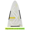 TimeTEX Profesionalus magnetinis parabolės šablonas, 59 cm, su rankena (TT62676)