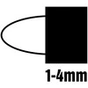 TimeTEX žymeklių rinkinys baltai lentai, 4 vnt. (TT62180)