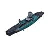 Vienvietė minama žvejybinė baidarė AMBER TROUT 10.5, PROP pedal, 320 x 85 x37 cm, Juodas Teal, HDPE
