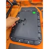 Orange Oranžinis Vienvietė modulinė žvejybinė baidarė AMBER KORA 10.8, Flap pedal, 330 x 88 x 31 cm, Juodas Oranžinis, HDPE (Nemokamas pristatymas) (Nemokamas pristatymas)