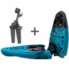 Vienvietė modulinė žvejybinė baidarė AMBER KORA 10.8, Flap pedal, 330 x 88 x 31 cm, Juodas Teal, HDPE (Nemokamas pristatymas)