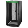Schneider Electric Apc Easy Rack 800mm/42U/1200mm su stogu, šoniniu skydeliu, ratukais, kojomis ir 4 laikikliais, be dugno, juodas