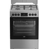 Viryklė BEKO Cooker FBM62320SDS, Plotis 60 cm, A, Gas/Electric, LED screen