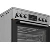 Viryklė BEKO Cooker FBMA62330TXDSN, Plotis 60 cm, A, Gas/Electric, LED screen