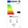 BEKO Šaldytuvas RCSA240K40SN, Energy class E, Height 153cm, Inox