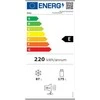 BEKO Šaldytuvas RCSA270K40WN, Energy class E, Height 171cm, Baltas