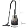 „Philips 2000“ serijos dulkių siurblys su maišeliu XD2152/12, 800 W (Pažeista pakuotė)